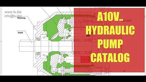 A10V hydraulic pump catalog