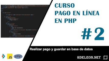 Curso para realizar pagos en línea: php, conekta, html5, javascript | realizar pago, guardar | #2