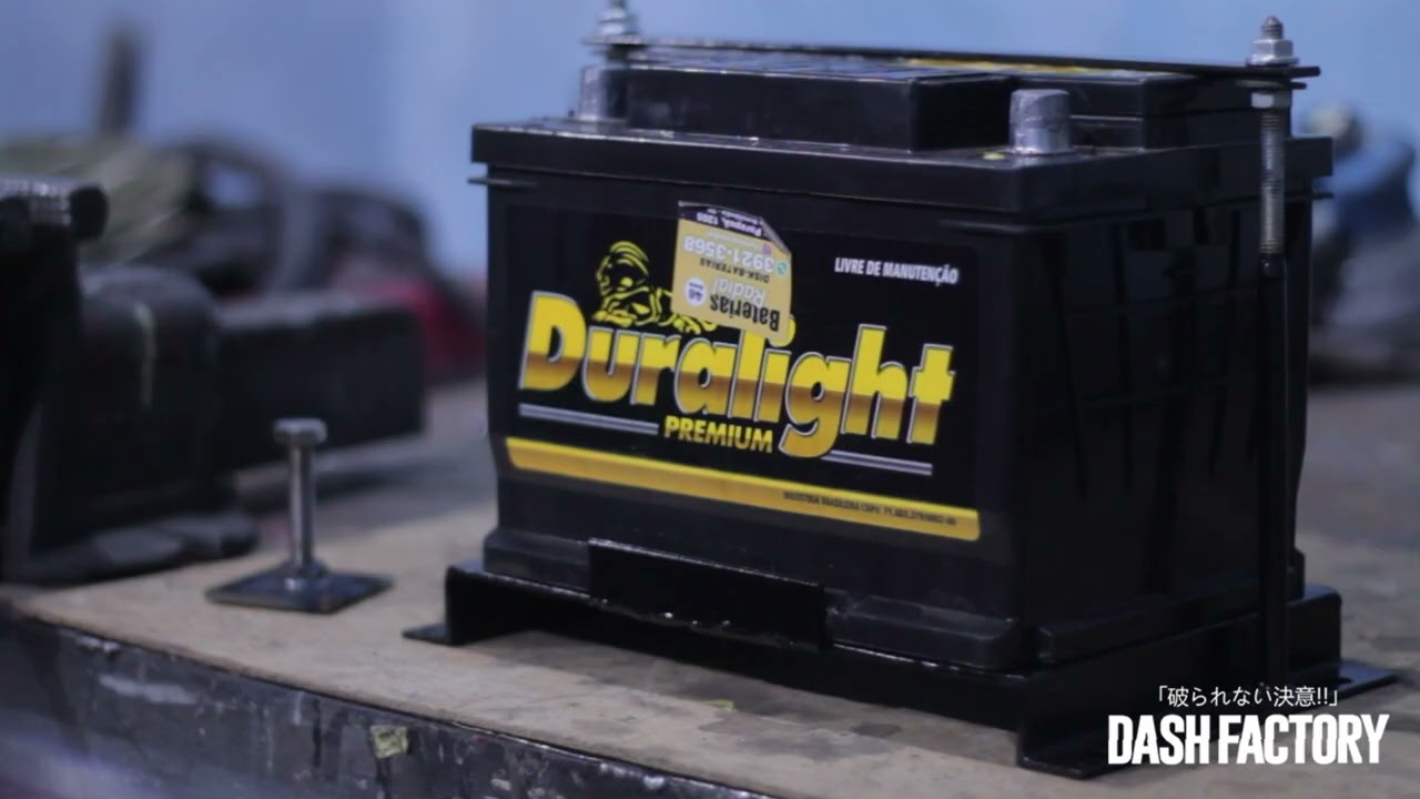 Suporte de bateria e aterramento novo