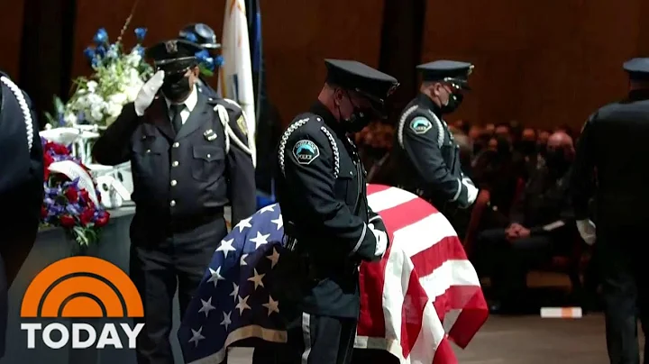 Memorial Held For Eric Talley, Officer Slain In Bo...