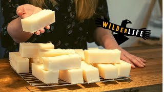 Skills for a hunter or homesteader  making soap from animal fat