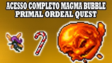 Tibia - Full Access to Magma Bubble, Primal Ordeal Quest.