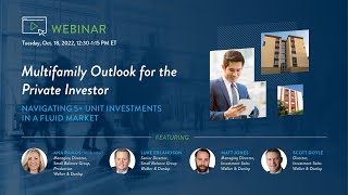Multifamily Outlook For The Private Investor