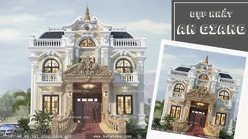 MẪU BIỆT THỰ LÂU ĐÀI 2 TẦNG CỔ ĐIỂN | ĐẸP NHẤT AN GIANG VỚI CHỈ 1,9 TỶ ĐỒNG