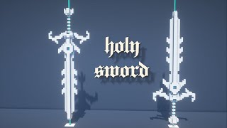 MINECRAFT|How to build a Holy Sword Beacon