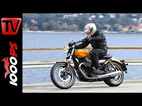 Moto Guzzi V9 Test 2016 | Roamer vs. Bobber |  Onboard Moto Guzzi V9 Test 2016 | Roamer vs. Bobber |  Onboard
