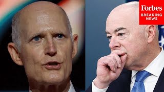 'You Lied Under Oath': Rick Scott Confronts Alejandro Mayorkas Over His 'Failures'