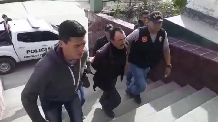 #QueEllosSeCuiden - Cae requisitoriado por homicidio calificado en Cajamarca