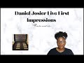 First Impressions of Daniel Josier Fragrances and New Goodies