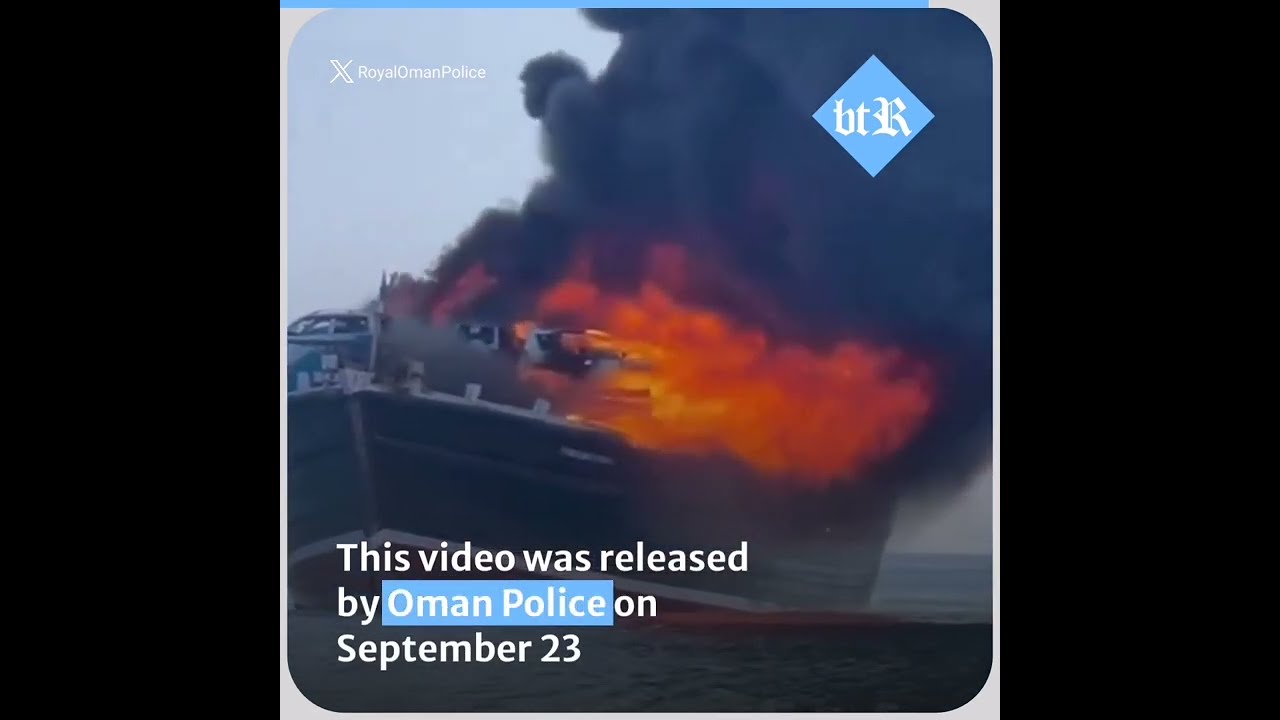 A Maersk cargo vessel was struck by a Houthi missile in the Red Sea