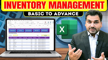 Mastering Inventory Management System in Excel | Complete Tutorial from Basic to Advanced