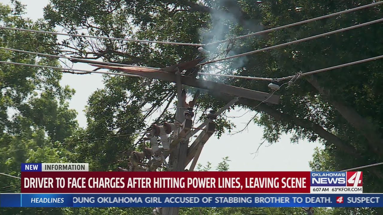 Dump truck driver causes power outage - YouTube
