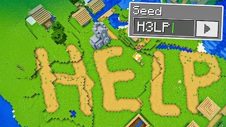 Wir haben die SELTENSTEN Minecraft SEEDS gefunden!