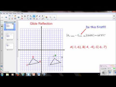Geometry Lesson 9.4 Compositions of Isometries