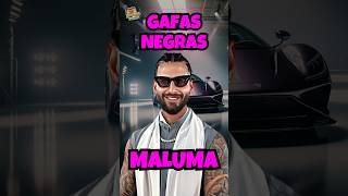 Gafas Negras - Maluma, J Balvin Letras / Lyrics! #shorts