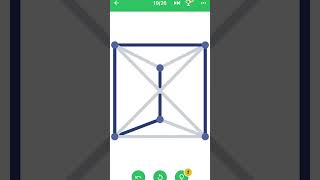 1LINE –One Line with One Touch Level #19 || #game #shorts #1line screenshot 1
