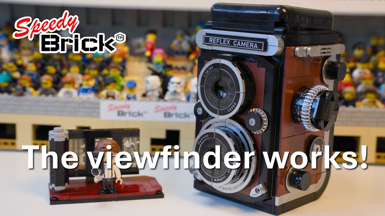 Pantasy Camera Not LEGO but still fun. Build and Review of reflex camera from PANTASY ...