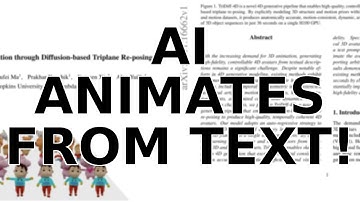 This AI Creates Animated 3D Avatars From Text in Just 36 Seconds!