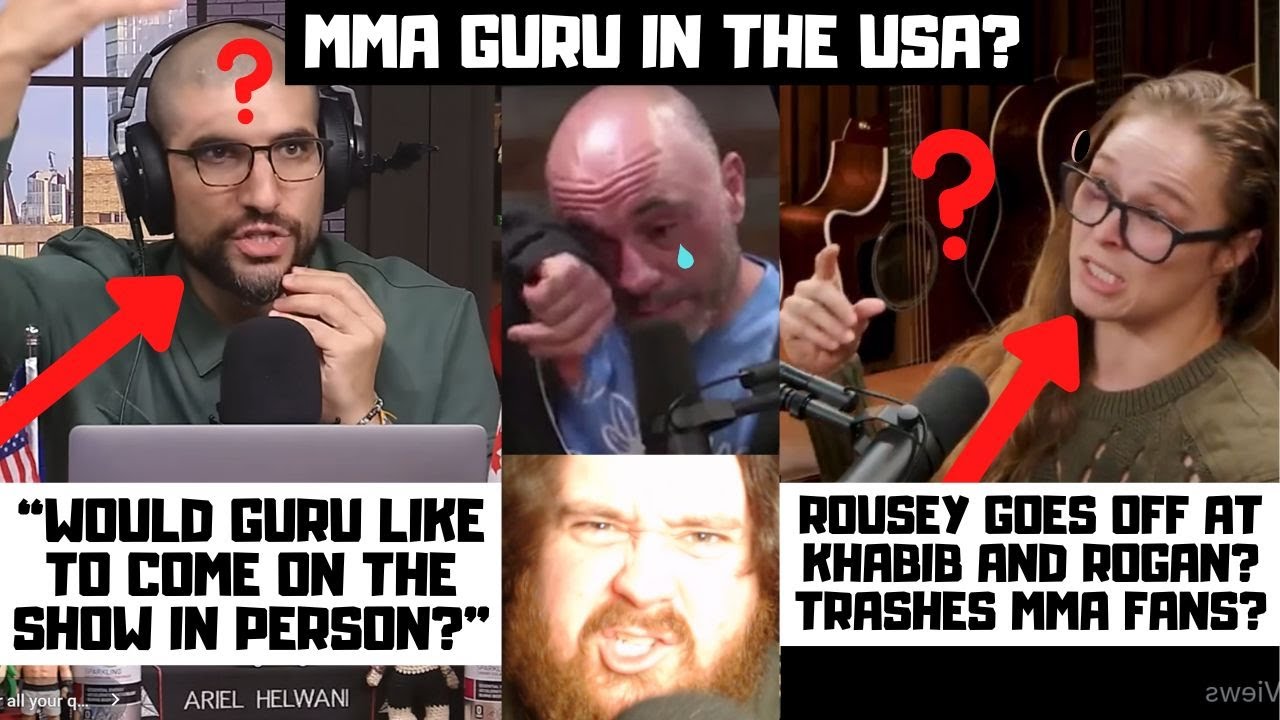 Ариэль Хельвани хочет поработать ЛИЧНО? Ронда Раузи разгромила Джо Рогана и Хабиба? Моя реакция