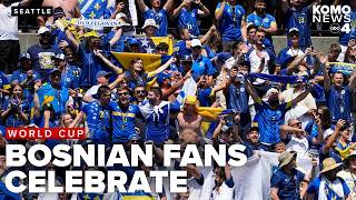 Bosnia and Herzegovina claims victory in Seattle's 3rd World Cup match, likely to face USA