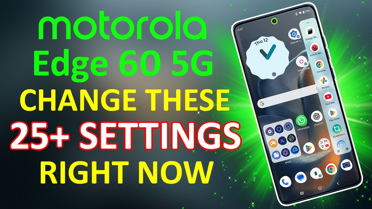 Motorola Edge 60 25+ Hidden Settings Should Change Right Now ⚡ Battery Heating issue Resolved 🔥