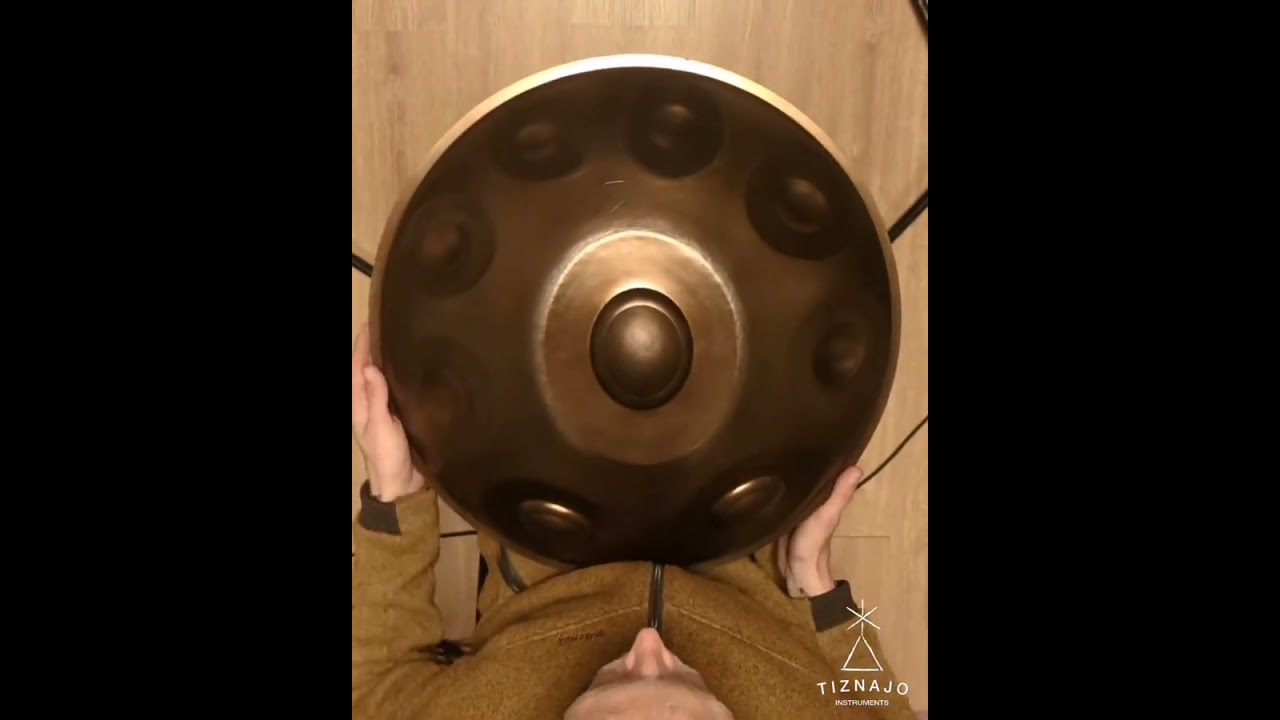TIZNAJO Handpan - A2 Hijaz 18 - Demo by @lukasnadenau