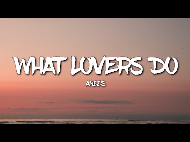 What Lovers Do Lyrics - Anees class=