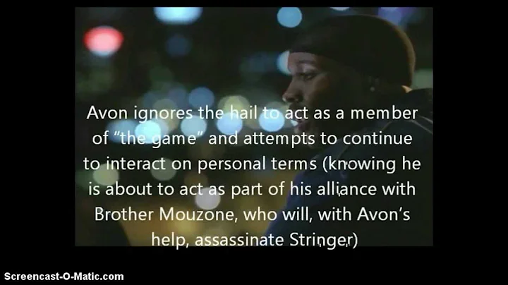 Group Membership and Complex Subjectivity in The Wire (Avon and Stringer, Rooftop Scene)