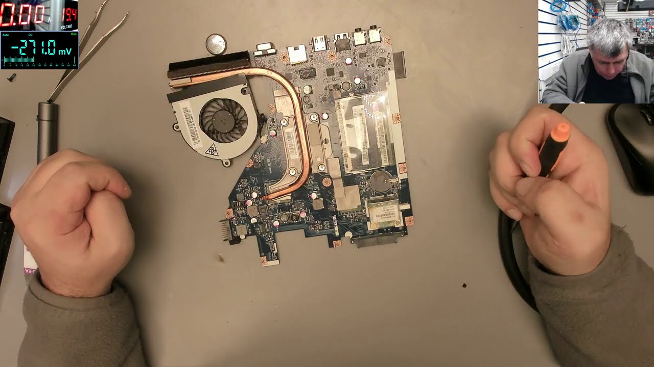 Acer laptop Water damage logic board repair YouTube
