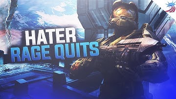 Halo 2: 1v1 trash talker rage quits mid match.