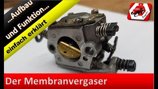 Der Membranvergaser  einfach erklärt | Vergaser einstellen  so bekommt es jeder hin!