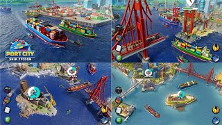 เกม Port City Ship Tycoon เกมสร้างการเดินเรือสร้างเมืองเรือขนส่งสินค้าเปิดให้บริการในสโตร์ไทยเเล้ว screenshot 1