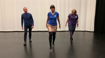 Lindy Hop Basics - Rock Step, Triple Step, Rotational Triple Step