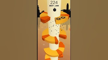 When Hacker Plays Helix Jump Best Level…00008 ! | Viral Helix Gaming | Excellent Game 🎯 Play #Shorts