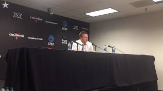 Bill Self says Josh Jackson told him he wanted the last shot