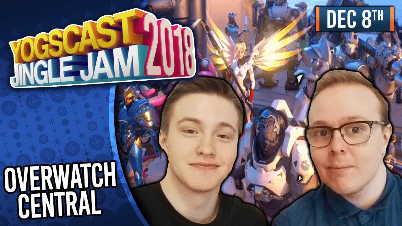 OVERWATCH CENTRAL! - YOGSCAST JINGLE JAM! - 8th December 2018 gaming logo