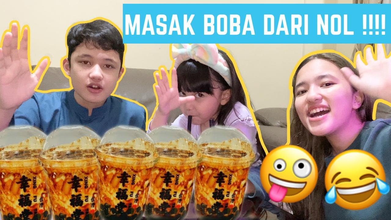 RUSUH BER3 LENGKAP  !!! MASAK BOBA TERENAK BARENG KAK @AnisahYoshida