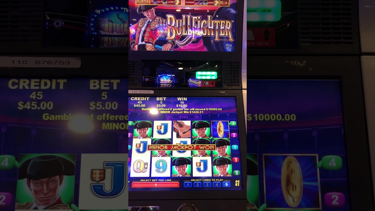 Bullfighter Pokie Machine