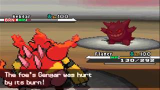 Pokémon Black And White Wi-Fi Battle Vs. Santuario2