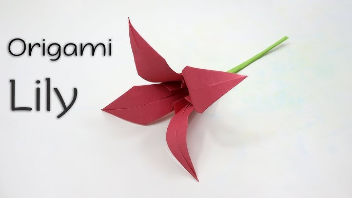 How To Fold An Origami Bluebell Flower - Folding Instructions - Origami  Guide