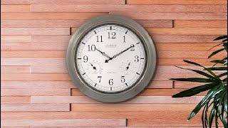 Honest Review  La Crosse Technology 18 inch Outdoor Clock