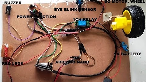 Vehicle accident prevention using eye blink sensor | mifratechprojects |iotprojects |machinelearning