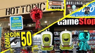 Funko Pop Hunting // Hunting Before and During SDCC Releases // Can I Grab Everything On The List?