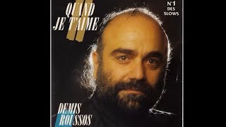 Demis Roussos   Quand je t'aime h q lyrics