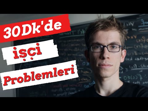 30 Dk'de İşçi Problemlerini Hallet! (Sıfırdan Problemler)