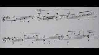 Francisco Tarrega - Lagrima (audio + sheet music) chords