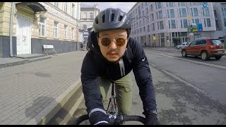 На работу на велосипеде. Cycling commute in Moscow