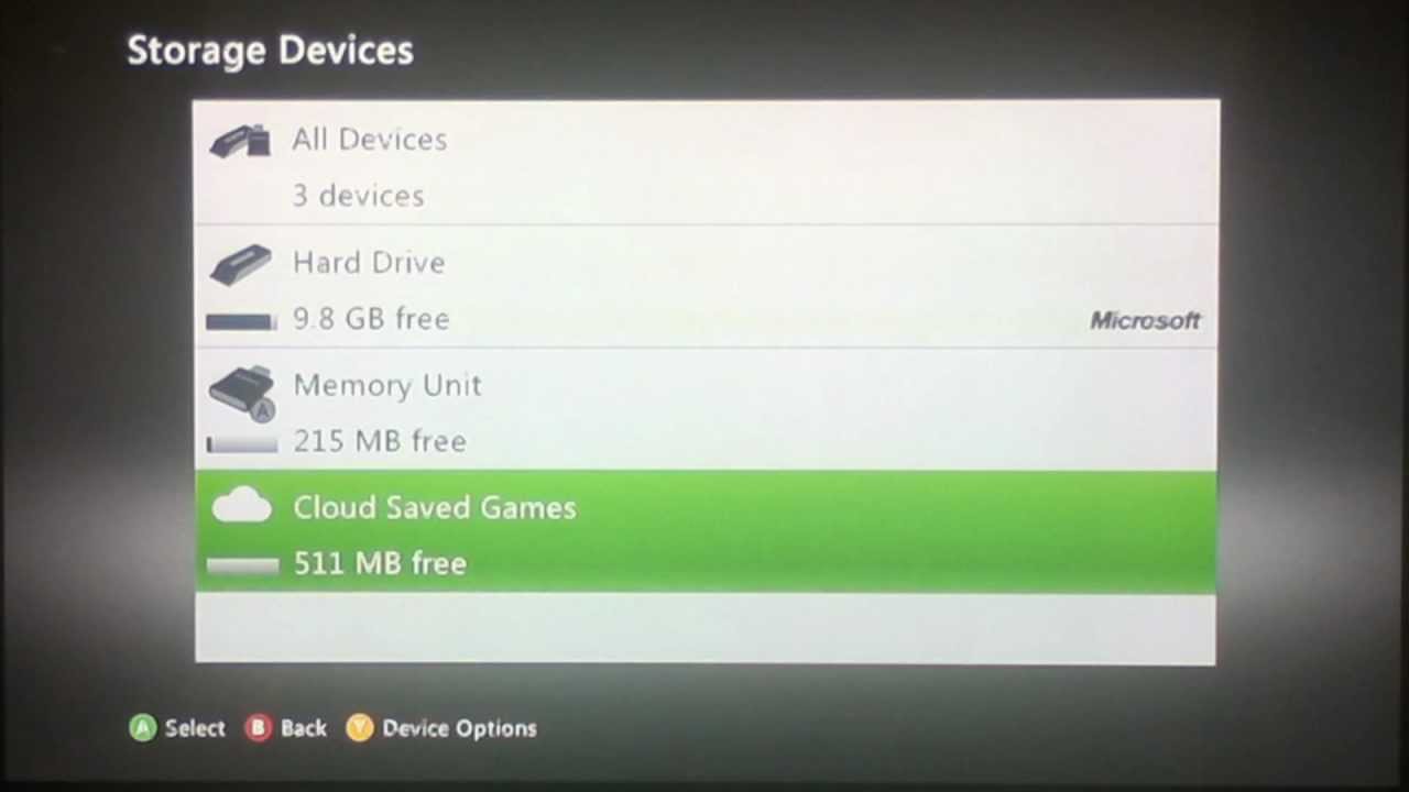 Como armazenar seus saves em nuvem no Xbox 360