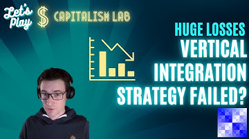 Capitalism Lab - Price Competition in Jewelry and Huge Losses in Month Six - Vertical Integration