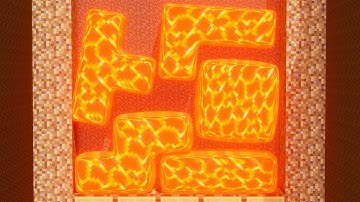 Minecraft Softbody Tetris Lava Edition